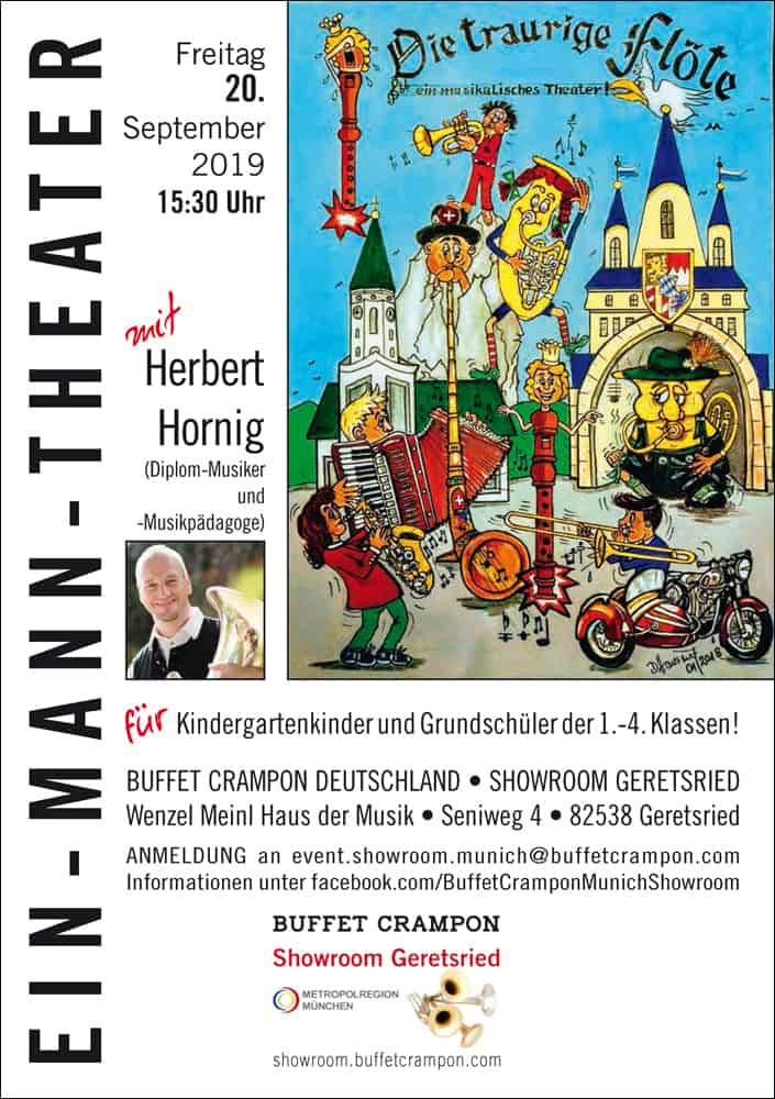 Ein-Mann-Theater mit Herbert Hornig im Showroom Geretsried