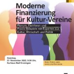 BDB-Zukunftsdialog: Moderne Finanzierung für Kultur-Vereine